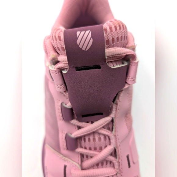K-Swiss Women’s Size 9.5 Pink Athletic Training Sneakers Lace-Up Cushioned Sole - Picture 7 of 14